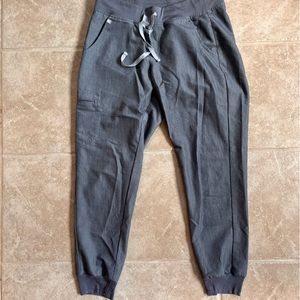 Figs Zamora Regular Grey Medium Scrub Pants